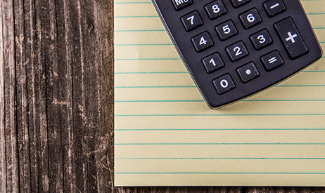 calculator money finances plan
