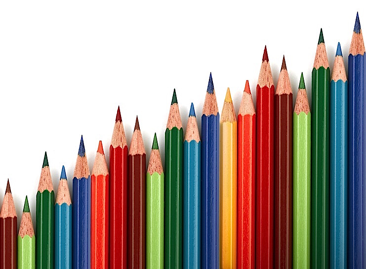 pencils colours