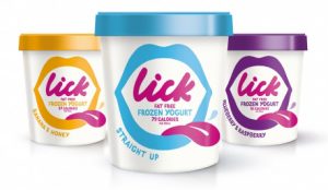 Gold winner: Lick Frozen Yogurt Client: Lick Design: This Way Up